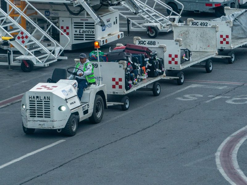 Road freight handled by Skyline Flightline